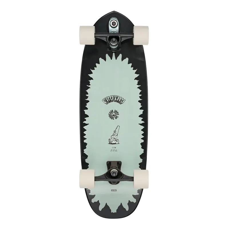SKATE FROTHY ESTILO SEASAW 30 POL PRETO/AZUL