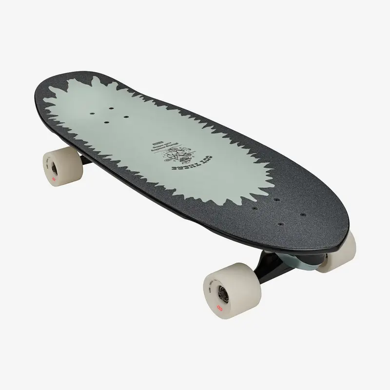 SKATE FROTHY ESTILO SEASAW 30 POL PRETO/AZUL
