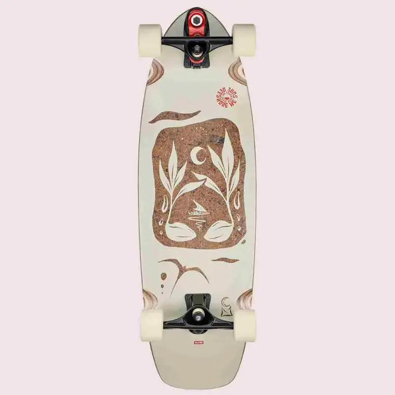 SKATE ZUMA CAT 1,5 POL BRANCO/MARROM