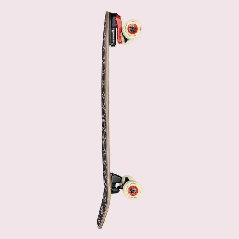 SKATE ZUMA CAT 1,5 POL BRANCO/MARROM