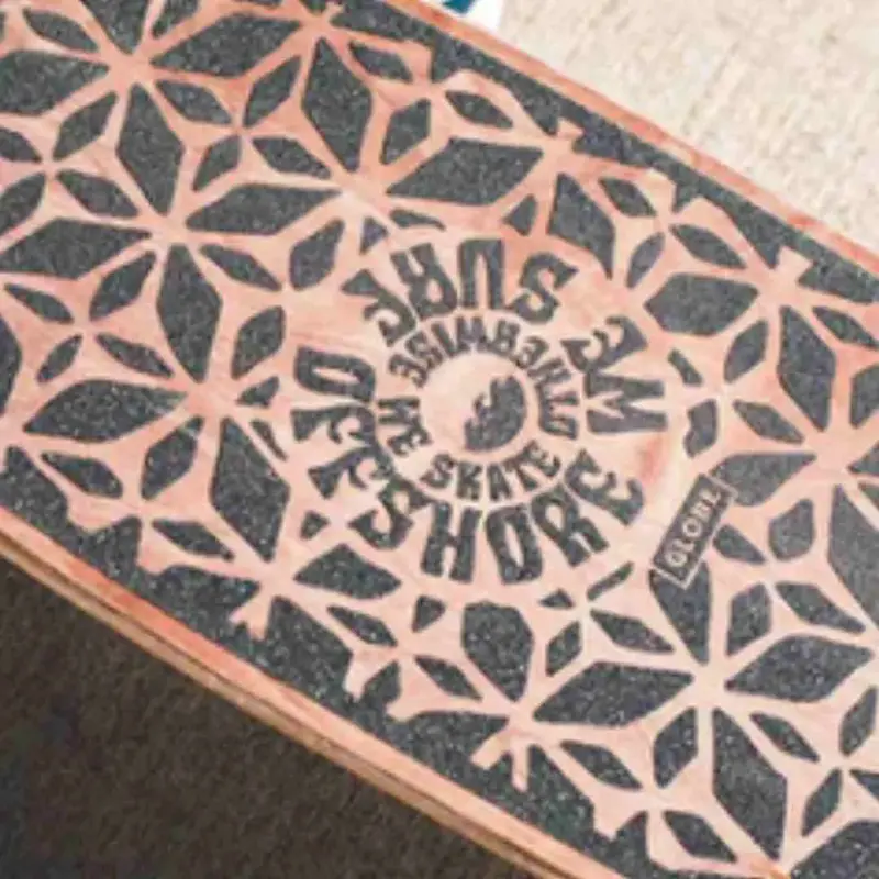 SKATE ZUMA CAT 1,5 POL BRANCO/MARROM