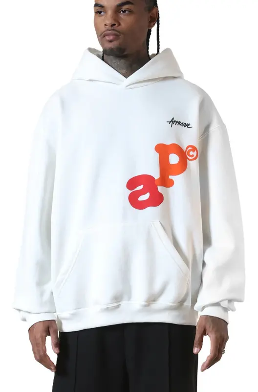 MOLETON OVERSIZED APPROVE LETTERS OFF/COLORIDO