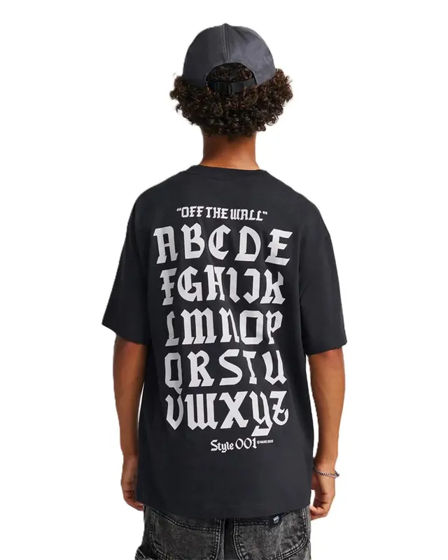 CAMISETA VANS MC STYLE 001 SS BLACK