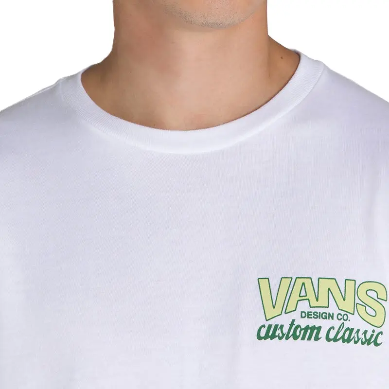 CAMISETA VANS SHOP FRONT SS WHITE SUNNY YELLOW