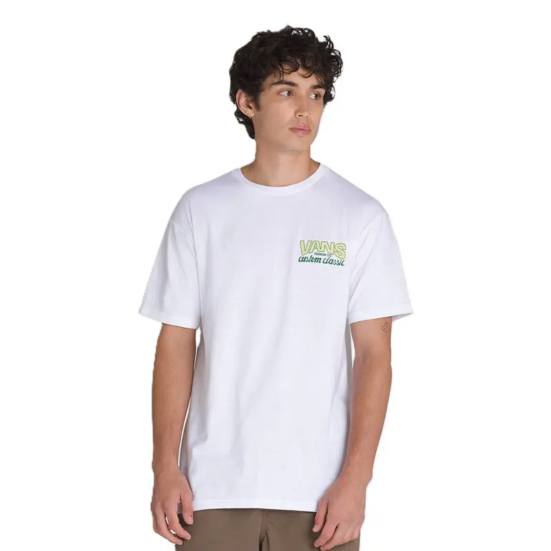 CAMISETA VANS SHOP FRONT SS WHITE SUNNY YELLOW