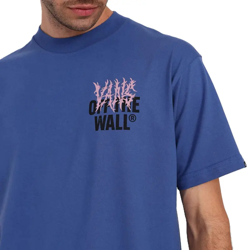 CAMISETA VANS METAL WALL SS NAVY