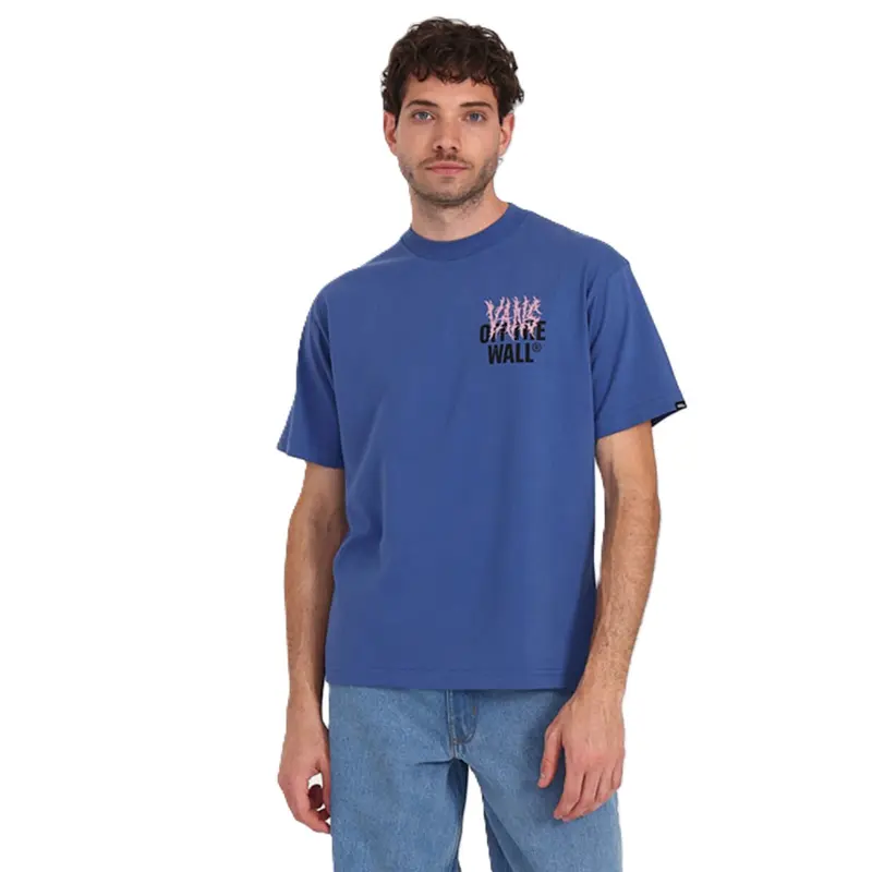 CAMISETA VANS METAL WALL SS NAVY