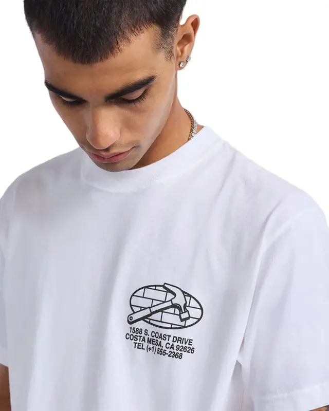 CAMISETA VANS SERVICE REPAIR SS WHITE