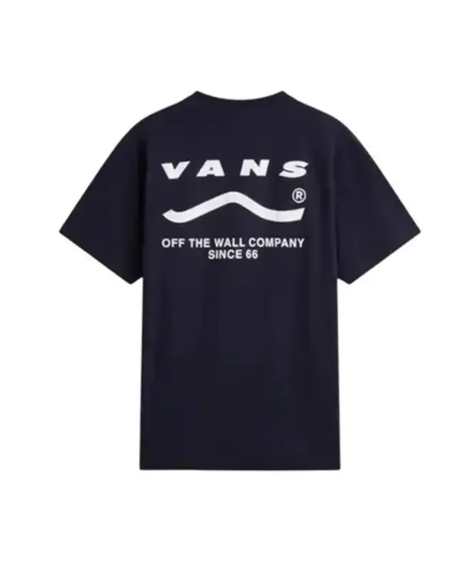 CAMISETA VANS DETERMINED SS NAVY WHITE