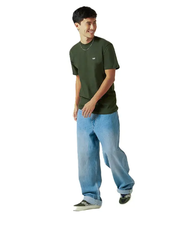 CAMISETA VANS CORE BASICS DRIED KELP MARSHMALLOW
