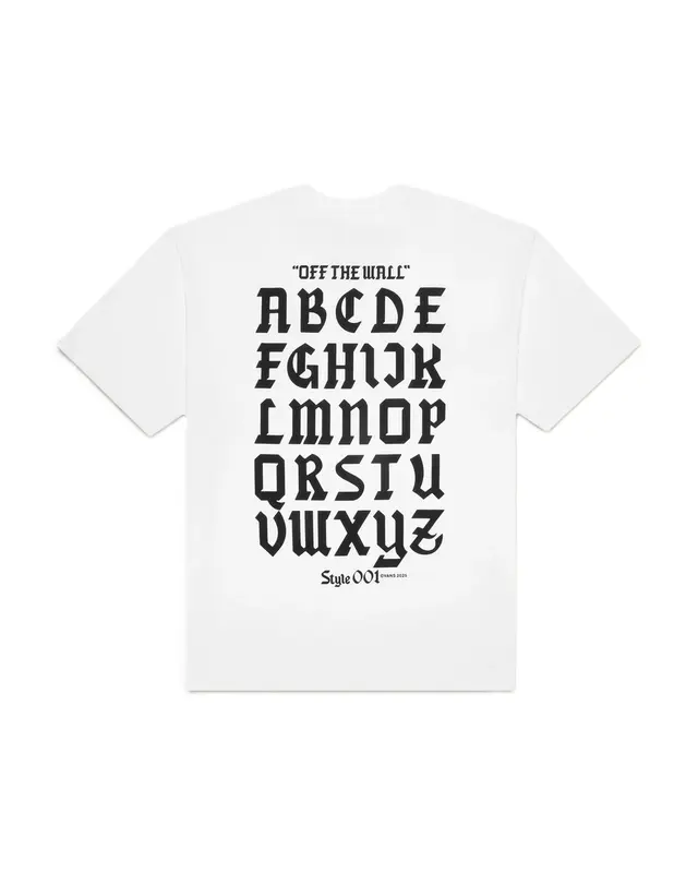 CAMISETA VANS STYLE 001 SS WHITE
