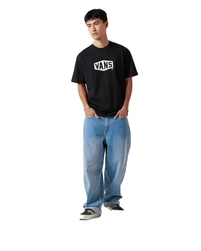 CAMISETA VANS HEX SS BLACK WHITE