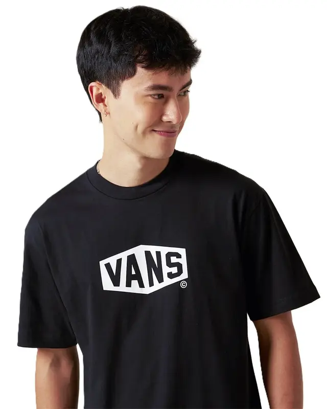 CAMISETA VANS HEX SS BLACK WHITE