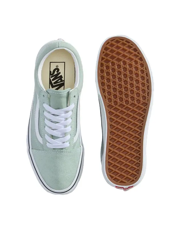 TENIS VANS OLD SKOOL COLOR THEORY GRAY OLIVE