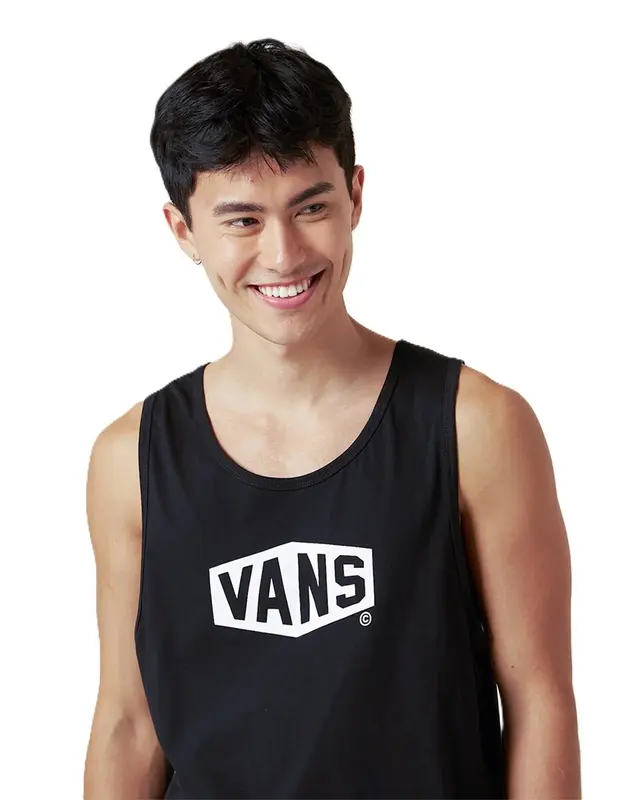 REGATA VANS HEX TANK BLACK WHITE