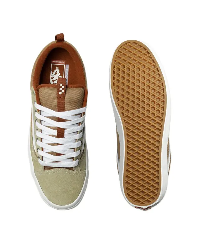 TENIS VANS SKATE OLD SKOOL 36 + KHAKI/BURNT ORANGE