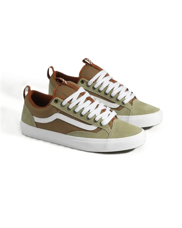 TENIS VANS SKATE OLD SKOOL 36 + KHAKI/BURNT ORANGE