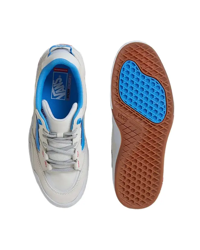 TENIS VANS SKATE WAYVEE 2 BLANC DE BLANC/AZURE BLUE