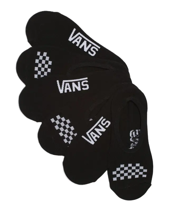 MEIA VANS CREW CLASSIC CANOODLE BLACK WHITE