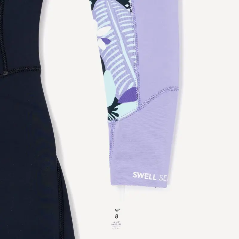 LONG JOHN ROXY 3/2 SWELL SERIES BZ GBS ANTHRACITE SPLASH