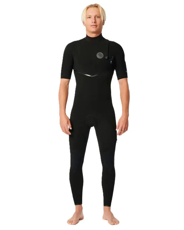 LONG JOHN RIP CURL E BOMB 2MM ZIP FREE 0090-BLACK