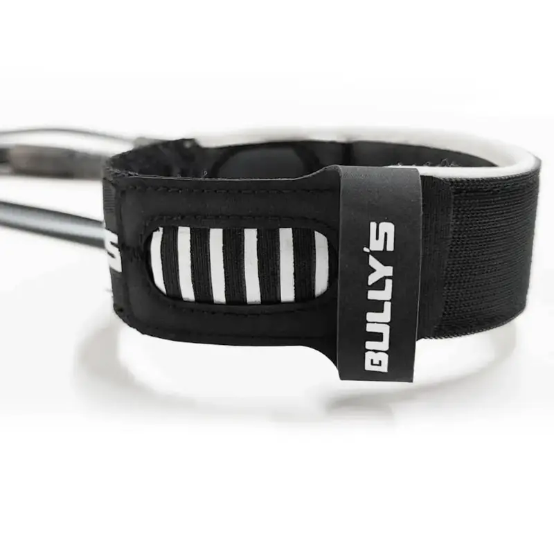 LEASH BULLYS PREMIUM 6 7MM REGULAR IMPORTADO BLACK/WHITE