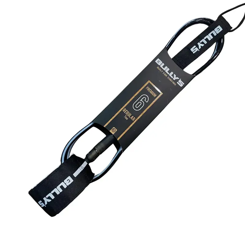 LEASH BULLYS PREMIUM 6 7MM REGULAR IMPORTADO BLACK/WHITE