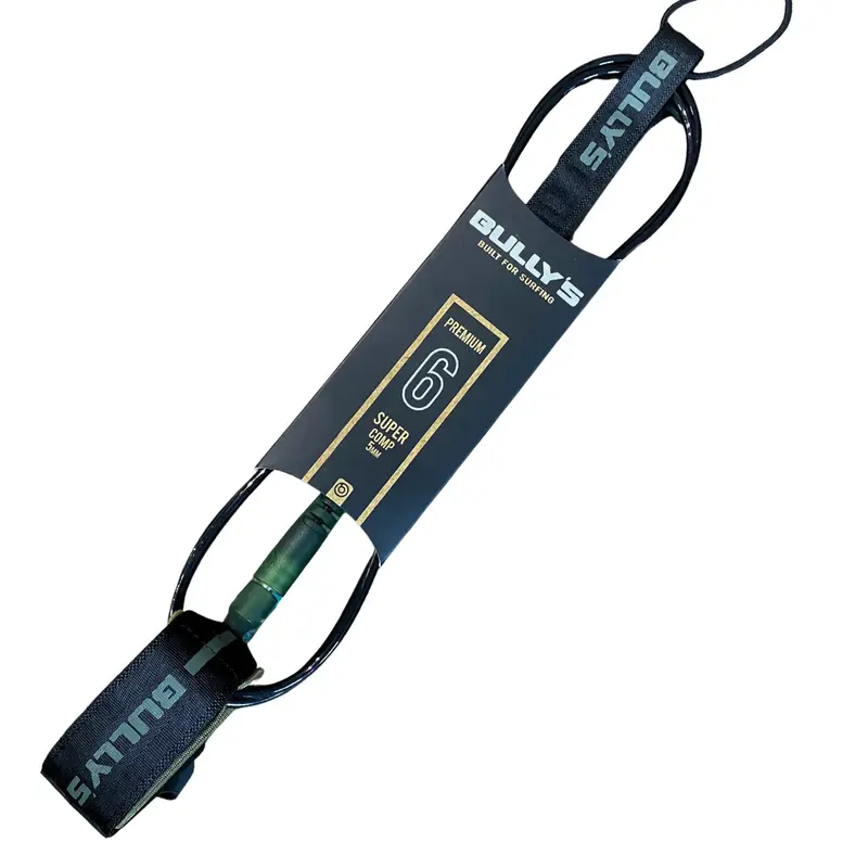 LEASH BULLYS PREMIUM 6 5MM SUPER COMP IMPORTADO BLACK