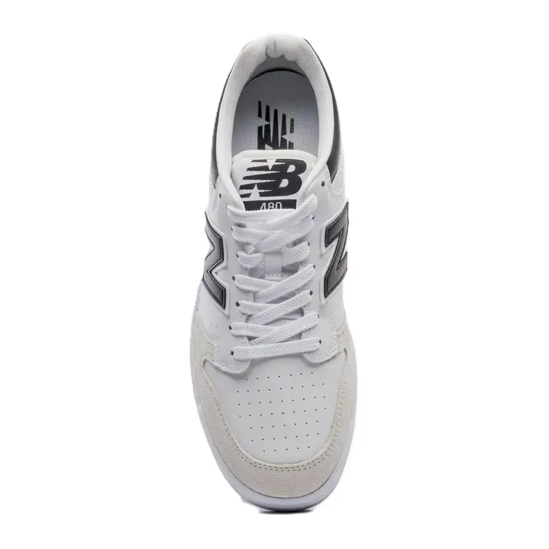 TENIS NEW BALANCE 480 LOW BRANCO/PRETO