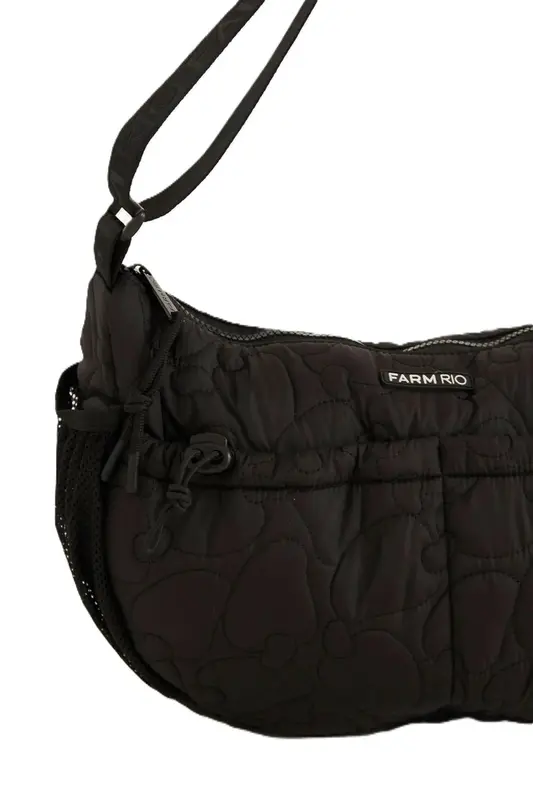 BOLSA FARM BANANA G PUFFER PRETO