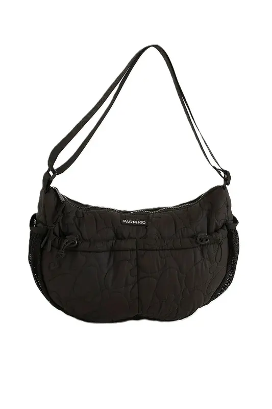 BOLSA FARM BANANA G PUFFER PRETO