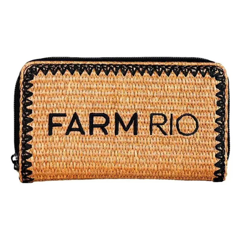 CARTEIRA FARM ARTESANAL MULTICOLOR