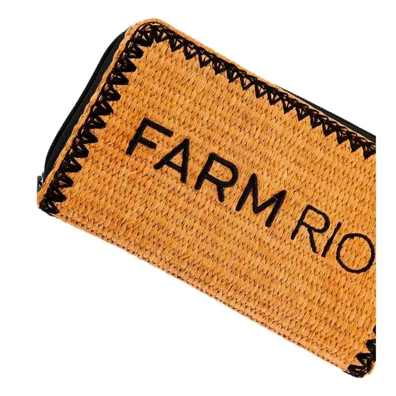 CARTEIRA FARM ARTESANAL MULTICOLOR