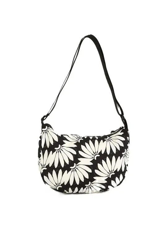 BOLSA FARM BANANA P COPABANANA BRANCO/PRETO