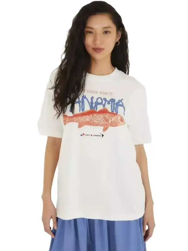 CAMISETA FARM MEDIA SOY PANAMA MULTICOLOR