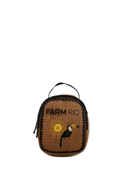 MOCHILA FARM MINI BOROGODO ARTESANAL MULTICOLOR