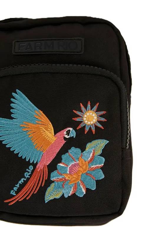 BOLSA FARM GEMA SAMBA DAS ARARAS AZUL