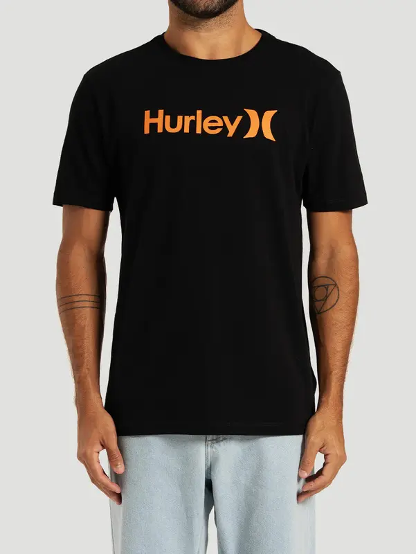 CAMISETA HURLEY O&O SOLID PRETO