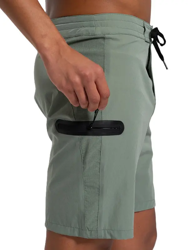 BOARDSHORTS HANG LOOSE BONDED 19  KHAKI