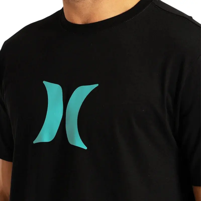 CAMISETA HURLEY SILK ICON PRETO