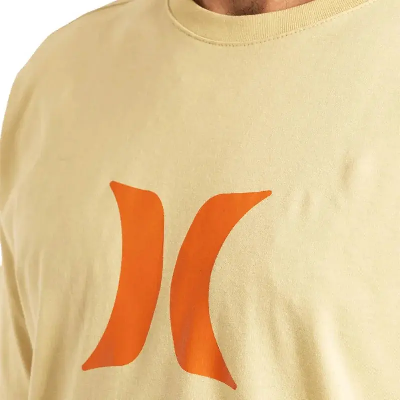 CAMISETA HURLEY SILK ICON BEGE