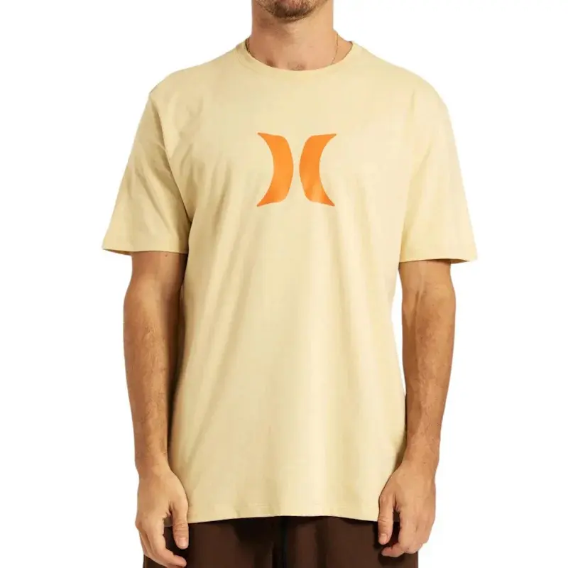 CAMISETA HURLEY SILK ICON BEGE