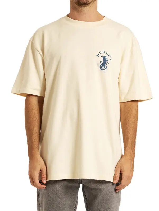CAMISETA HURLEY ESPECIAL MAXFIT WHEELS OFF WHITE