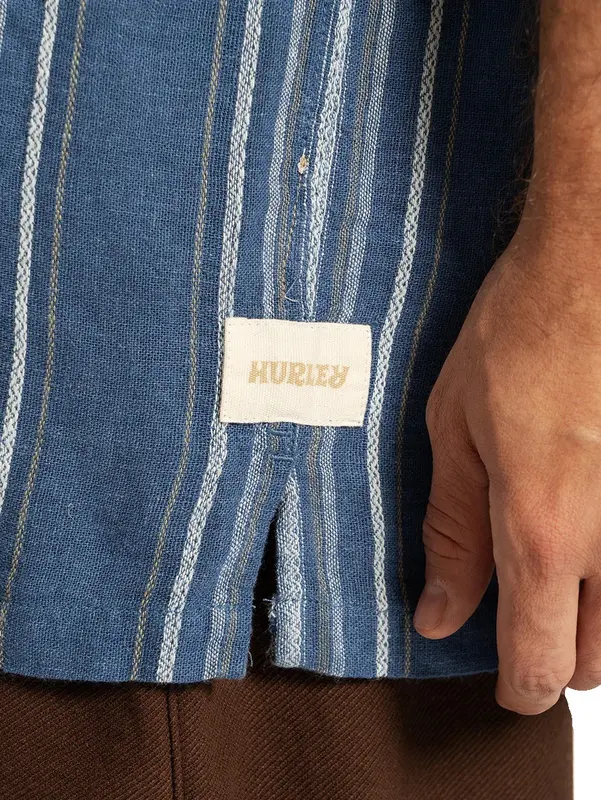 CAMISA HURLEY OCEANSIDE SS AZUL