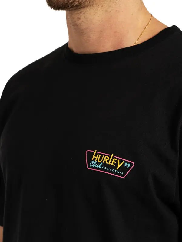 CAMISETA HURLEY SILK ALL NIGHT PRETO