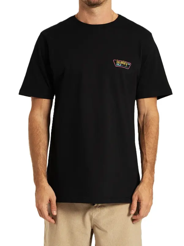 CAMISETA HURLEY SILK ALL NIGHT PRETO