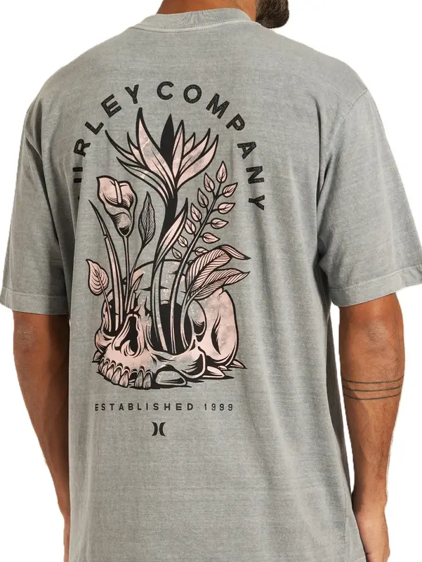 CAMISETA HURLEY ESPECIAL END OFF CINZA