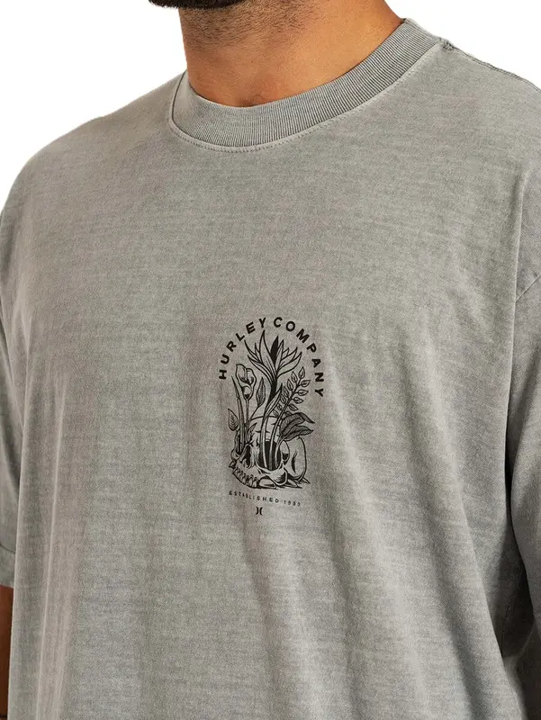 CAMISETA HURLEY ESPECIAL END OFF CINZA