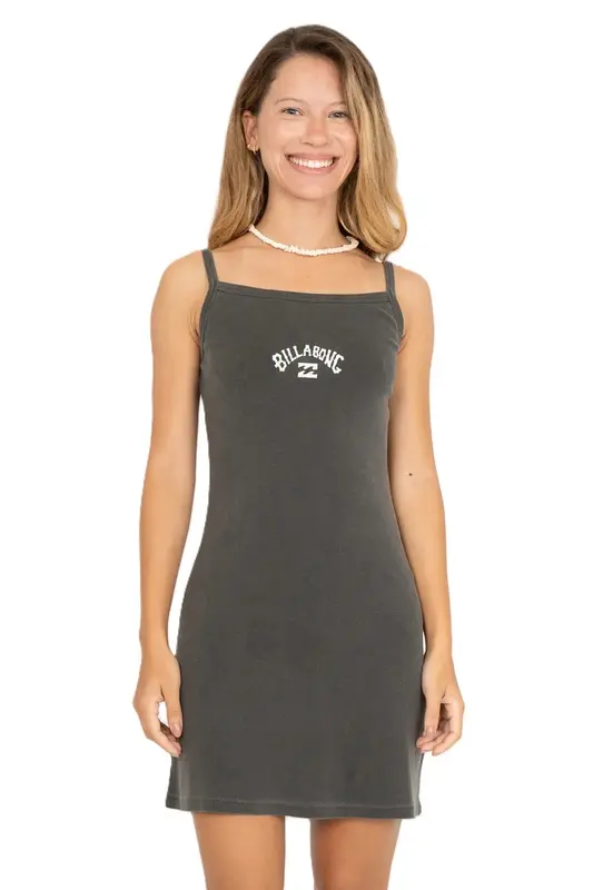 VESTIDO BILLABONG SUMMER BABE PRETO