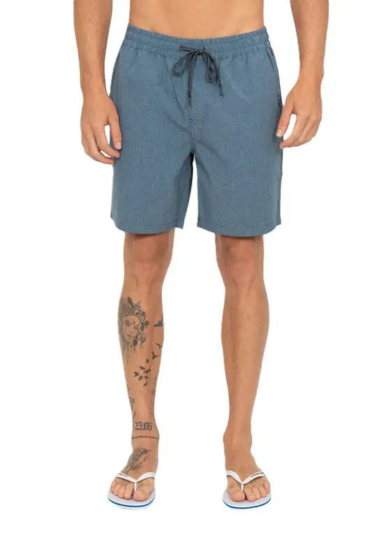 BERMUDA QUIKSILVER TAXER MELANGE VERDE